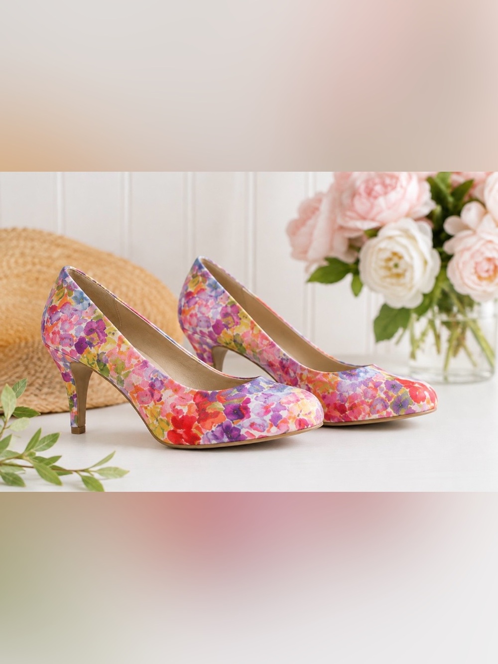 Madden Girl Floral Heels